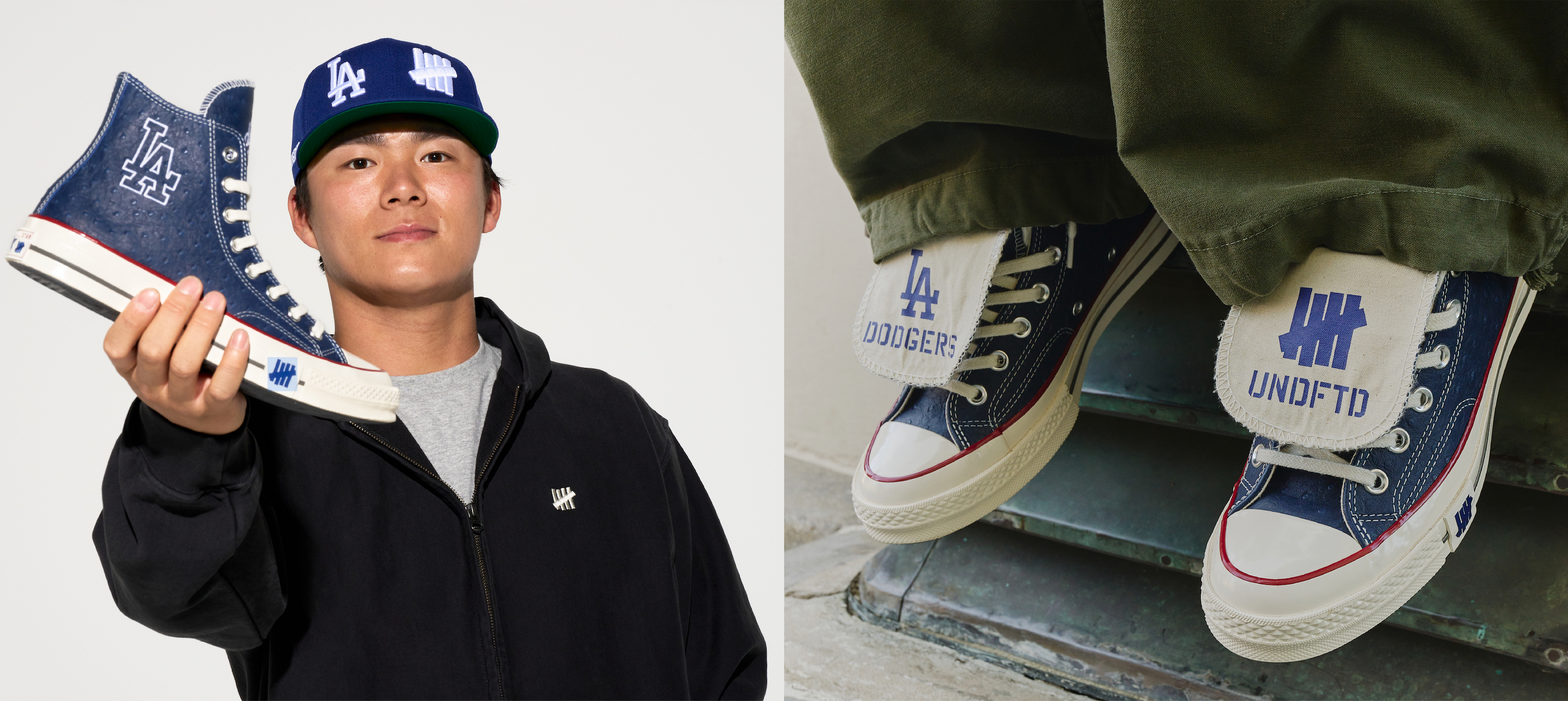 UNDEFEATED x Los Angeles Dodgers x Converse